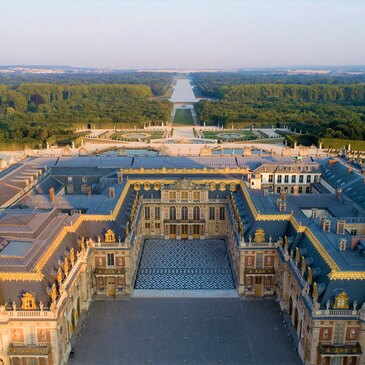Le Château de Versailles vu du ciel