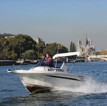 Permis bateau, département Paris