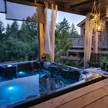 Nuit en Cabane sur Pilotis avec Spa près de Limoges Nuit en Cabane sur Pilotis avec Spa près de Limoges