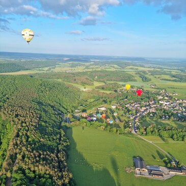 Rochefort, Namur (WNA) - Baptême de l&#39;air montgolfière
