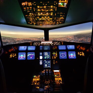 Simulateur de Vol en Avion Airbus A320 au Castellet