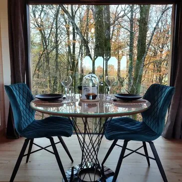 Nuit en Cabane Perchée avec Spa près de Loudéac en région Bretagne Nuit en Cabane Perchée avec Spa près de Loudéac en région Bretagne