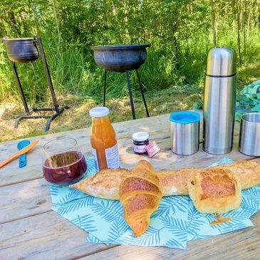 Nuit en Écolodge avec Bain Nordique Privatif près de Nantes en région Pays-de-la-Loire