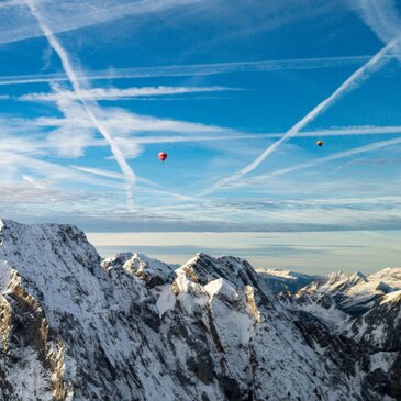 Baptême de l&#39;air montgolfière en région Rhône-Alpes