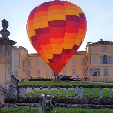 Baptême de l&#39;air montgolfière en région Aquitaine