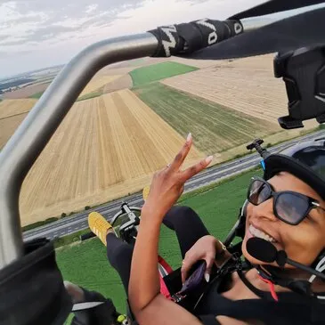 Lévignen, à 40 min de Chantilly, Oise (60) - Baptême de l'air paramoteur Lévignen, à 40 min de Chantilly, Oise (60) - Baptême de l'air paramoteur
