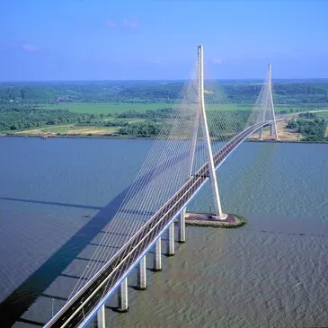 Baptême en Paramoteur - Pont de Normandie et Marais Vernier Baptême en Paramoteur - Pont de Normandie et Marais Vernier