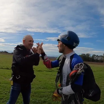 Saut en Parachute en Tandem près de Biarritz