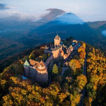 Baptême en Avion ULM à Colmar - Le Haut-Kœnigsbourg en région Alsace Baptême en Avion ULM à Colmar - Le Haut-Kœnigsbourg en région Alsace
