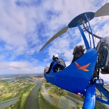 Vol en ULM Autogire près de Montauban Vol en ULM Autogire près de Montauban
