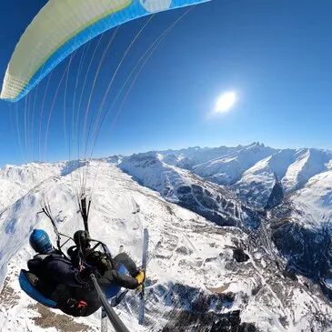 Baptême en parapente, département Savoie Baptême en parapente, département Savoie