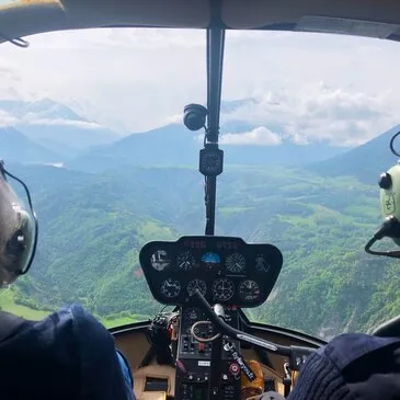 Baptême en Hélicoptère près de Belfort Baptême en Hélicoptère près de Belfort