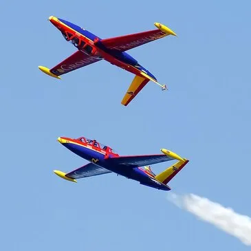 Vol en Avion de Chasse Fouga Magister à Orléans Vol en Avion de Chasse Fouga Magister à Orléans