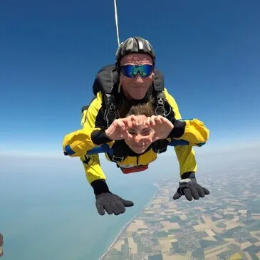 Saut en parachute, département Calvados Saut en parachute, département Calvados