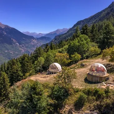 Nuit en Dôme à Valmeinier Nuit en Dôme à Valmeinier