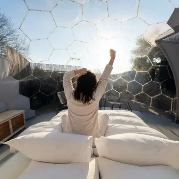 Nuit dans une Bulle près de Saint-Brieuc Nuit dans une Bulle près de Saint-Brieuc