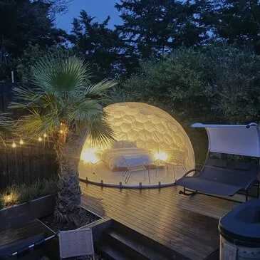 Nuit dans une Bulle près de Saint-Brieuc en région Bretagne Nuit dans une Bulle près de Saint-Brieuc en région Bretagne