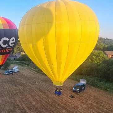 Baptême de l'air montgolfière, département Namur Baptême de l'air montgolfière, département Namur