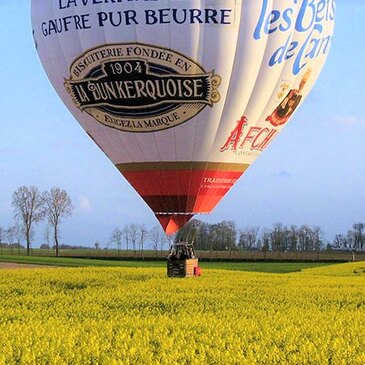 Baptême de l&#39;air montgolfière en région Nord-Pas-de-Calais