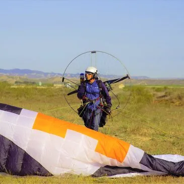 Baptême de l'air paramoteur, département Cher Baptême de l'air paramoteur, département Cher