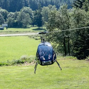 Baptême en Hélicoptère ULM près du Puy-en-Velay
