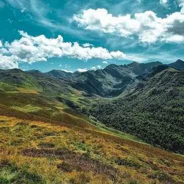 Balade en Cani-Rando au Val d'Azun en région Midi-Pyrénées Balade en Cani-Rando au Val d'Azun en région Midi-Pyrénées