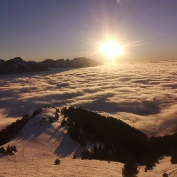 Randonnée en Chiens de Traîneau à Mont-Saxonnex en région Rhône-Alpes Randonnée en Chiens de Traîneau à Mont-Saxonnex en région Rhône-Alpes