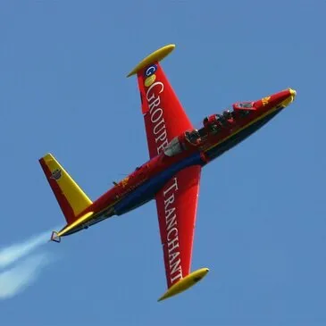 Vol avion de chasse, département Loiret