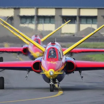 Vol avion de chasse en région Centre