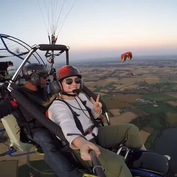 Baptême en Paramoteur près de Tarbes Baptême en Paramoteur près de Tarbes