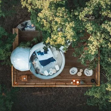 Nuit en Bulle avec Bain Nordique Privatif près d'Agen Nuit en Bulle avec Bain Nordique Privatif près d'Agen
