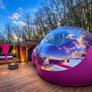 Nuit en Bulle avec Spa et Hammam Privatif près de Chaumont Nuit en Bulle avec Spa et Hammam Privatif près de Chaumont