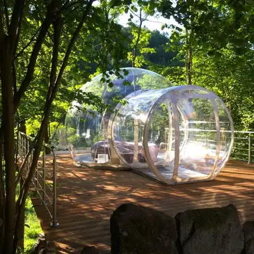 Nuit en Bulle avec Spa Privatif dans le Parc des Vosges du Nord Nuit en Bulle avec Spa Privatif dans le Parc des Vosges du Nord