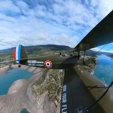 Baptême en ULM Biplan à Gap Tallard Baptême en ULM Biplan à Gap Tallard