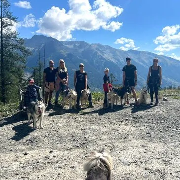 Balade en Cani-rando à Auron en région PACA et Corse Balade en Cani-rando à Auron en région PACA et Corse