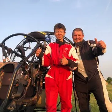 Baptême de l'air paramoteur, département Loire Baptême de l'air paramoteur, département Loire