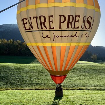 Baptême de l&#39;air montgolfière, département Savoie