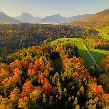 Vol en Montgolfière près d&#39;Aix-les-bains - Survol Lac du Bourget en région Rhône-Alpes