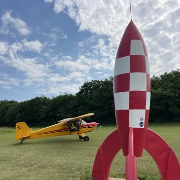 Aérodrome du Beaujolais, à 45 min de Lyon, Rhône (69) - Baptême en ULM et Autogire