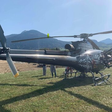 Saut en parachute, département Hautes Alpes