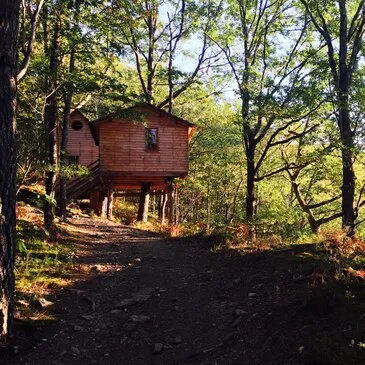 Nuit en Cabane Familiale près de Tulle en région Limousin Nuit en Cabane Familiale près de Tulle en région Limousin