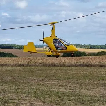 Baptême en ULM Autogire près d'Angoulême Baptême en ULM Autogire près d'Angoulême
