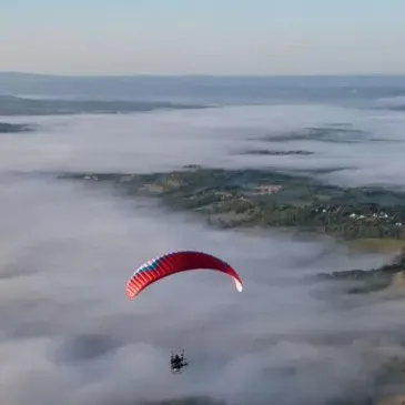 Aérodrome de Coulommiers, Seine et marne (77) - Baptême de l&#39;air paramoteur