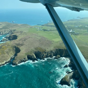 Baptême en Avion de Brest à Ouessant - Survol Île de Molène