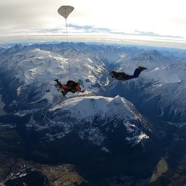 Saut en parachute en région Rhône-Alpes