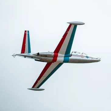 Vol en Avion de Chasse Fouga près d&#39;Amiens - La Baie de Somme