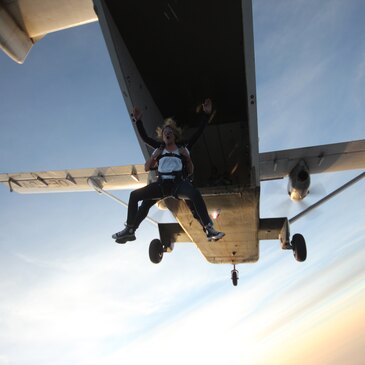 Saut en parachute, département Pas de calais