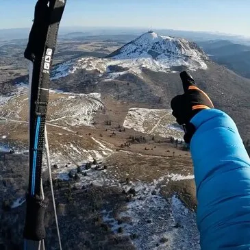 Baptême et Initiation au Parapente - Les Volcans d&#39;Auvergne en région Auvergne