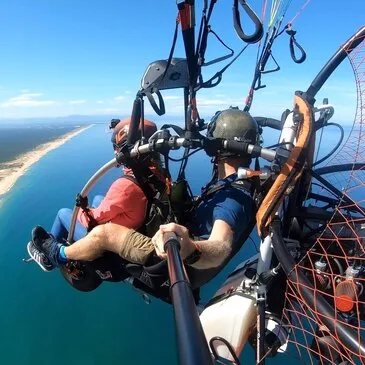 Baptême de l'air paramoteur, département Landes Baptême de l'air paramoteur, département Landes