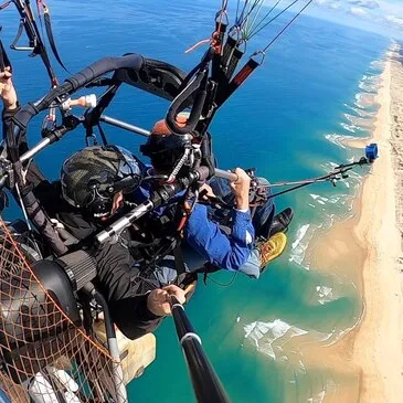Capbreton, Landes (40) - Baptême de l'air paramoteur Capbreton, Landes (40) - Baptême de l'air paramoteur
